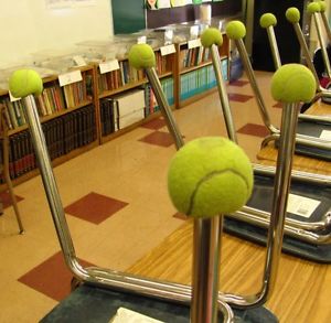 120 PRE-CUT PRECUT Tennis Balls For School Chairs