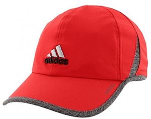 adidas Mens Adizero Ii Cap, Power Red/Black/Deepest Space Heather, One Size