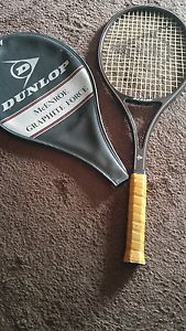 DUNLOP JOHN MCENROE Graphite Force Tennis Racquet Vtg Rare Racket 4 3/8