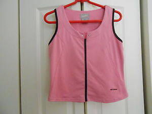 BOLLE SPORT---PINK/BLACK TENNIS SKIRT AND TOP---SKIRT 4; TOP SMALL.