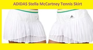 Adidas Stella Mccartney Barricade ASMCB Tennis Skirt Skort White D82317 SIZE M/L