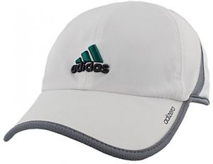 adidas Mens Adizero Ii Cap, White/Onix/Eqt Green, One Size