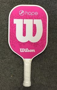 Wilson Hope Pickelball Paddle 4 1/8 (pickle ball racket padel 7.3 oz reignite)