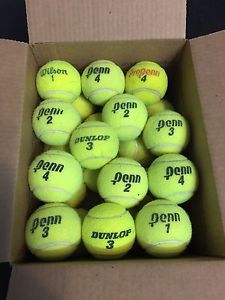 100 used tennis balls