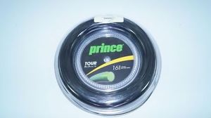 *NEW*Prince Tour Xtra Power 16G 1.30mm Tennis string reel 200m black stringreel