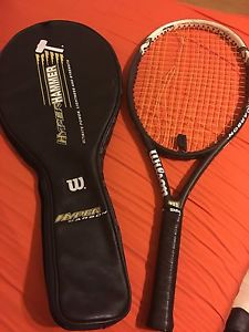 Wilson Hyper Hammer 5.3 OS Carbon Tennis Racquet 4 5/8"