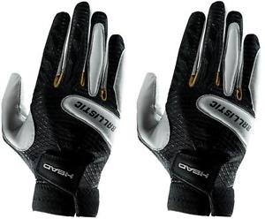 2 (two) HEAD Ballistic Racquetball glove Right Small