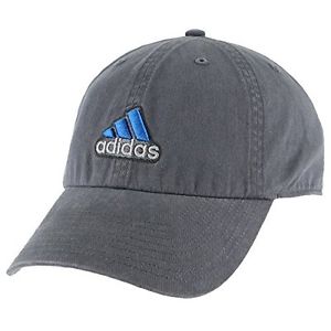 adidas Mens Ultimate Relaxed Cap, Onix/Grey/Shock Blue, One Size