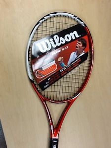 Wilson ncode Hyperion 8.0 Power System Red/White tennis racquet 4 1/4'