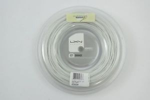 *NEW*Luxilon Savage White 1.27mm Tennis string reel 200m power banger big new