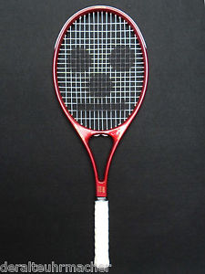 *REX PROFESSIONAL -Penthouse Turbo Mid* racket  strung 16x18 rare design Germany