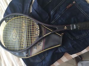 Dunlop Black Max  vintage Tennis Racquet racket cover 4 5/8