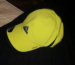 ADIDAS Men`s Adizero II Tennis Cap Black #5136279 Semi Solar Yellow/ Black