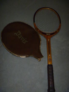 VINTAGE TAD DAVIS DUKE Tennis Racket Original Cover Beautiful VERY NICE