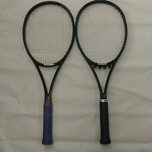 2x Used 2013 Wilson Blade 93 Tennis Racquet 4 3/8