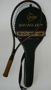 Vintage Dunlop Black Max Pro Boron/Graphite Tennis Racquet - 4 1/2" Grip & Case