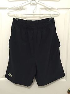 Lacoste Men Andy Roddick Collection Tennis Pants Trunks, Black, Size S (3)