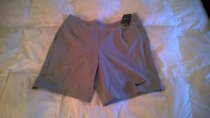 Nike Men's Gladiator 9" Tennis Shorts XL Grey MSRP $60