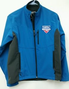 USTA US Tennis Association Junior team tennis jacket medium New Wimbledon