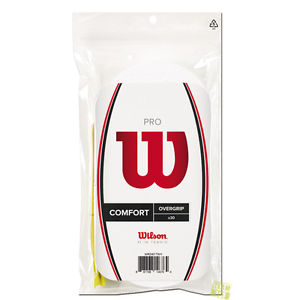 Wilson Cintas agarre Overgrips confort PRO OVERGRIP'S 1930s Pack blanco