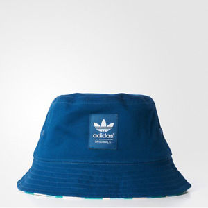 Adidas AJ7091 Unisex Originals hat tennis Bucket CAP blue