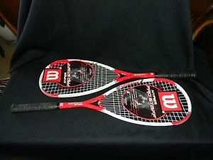 Wilson Hyper Pro Staff Squash racquets (2)