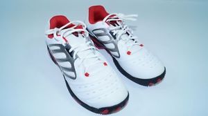 *NEW*Wilson M Tour Vision tennishoes shoes white black red Men US 11 = UK 10,5