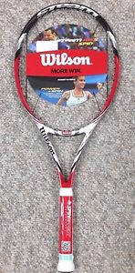 New Wilson Steam 105S SPIN Tennis Racquet Grip 4 1/8 Unstrung *Last One*