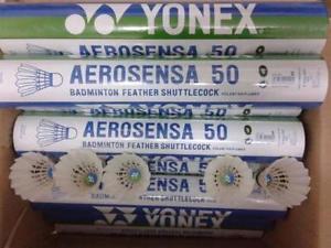 1 Dozen Yonex Aerosensa 50 Shuttle cocks