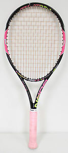 Used Wilson Burn 100 LS PINK BLX 4 & 1/4 Tennis Racquet Racket