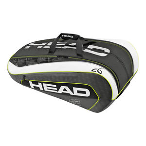 *NEW* Head Djokovic Monstercombi 12 Pack Tennis Bag