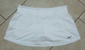 Women's Nike Dri-Fit Tennis Running Skirt/Skort/Shorts SZ XL White