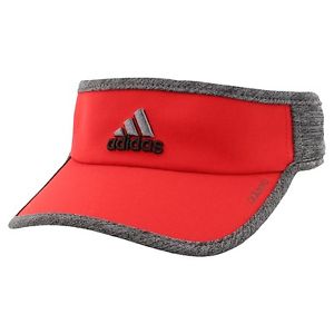 Adidas Men's Adizero Visor Power Red/Black/Deepest Space Heather One Size