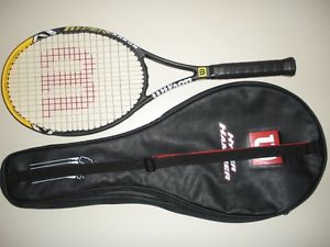 WILSON HYPER HAMMER 6.3 MP 95 TENNIS RACQUET 4 5/8   (NEW STRINGS)