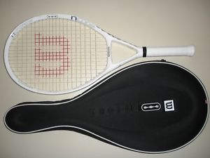 WILSON nCODE n1 FORCE OS 125 TENNIS RACQUET  27.75"  4 3/8 (NEW STRINGS)