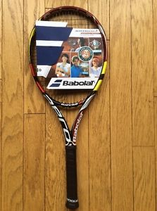 Babolat Aero Pro Drive French Open 4 3/8 (3) Strung Solinco Barb Wire