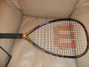 WILSON ENERGY STRETCH TITANIUM RACQUETBALL RAQCUET EXCEL COND