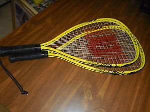 2 -Wilson Titanium Xpress Crushing Power Racquetball Racquets XS 3 7/8