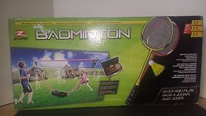BRAND NEW! Zume Games Portable Badminton Set