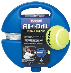 Tourna Fill & Drill Tennis Trainer One Size