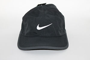 Nike Womens Dri-FIT FeatherLight 2.0 Running, Tennis Cap  - Black