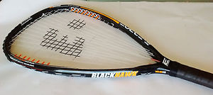 E-Force BlackHawk 165G Racquetball Racquet used, in new condition