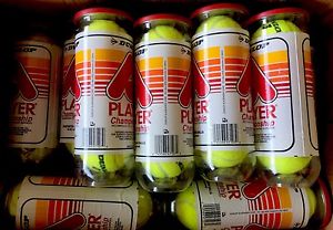 DUNLOP CHAMPIONSHIP vintage new Tennis Balls - Lot 20 tubes of 60 Balls Made USA