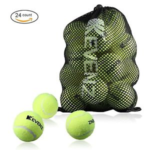 Kevenz Tennis Balls High-quality Pressure-less(24 or 48-Pack) 24