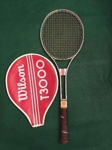 Brand New (NOS) Wilson T 3000 Metal Racquet, 1973 Strung