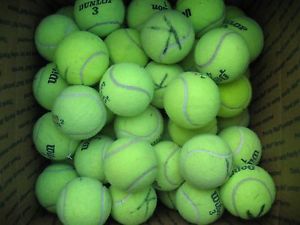 30 Used Tennis Balls, No Reserve & Free Shipping!!