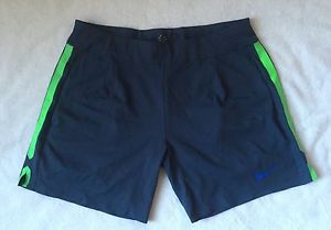 NikeCourt 7” Gladiator Premier Men’s Tennis Shorts, Large, Squadron Blue, 685317