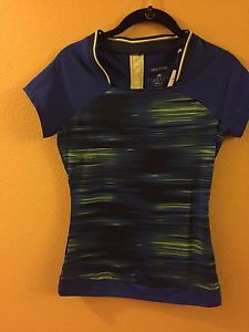 adidas Women's Response Trend Tennis Tee Shirt~ Bold Blue / Midnight Indigo ~ XS