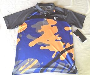 Athletic Dna Men`s Polo Match Crew Tennis Shirt Size M