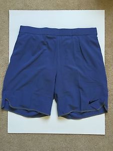 NIKE COURT GLADIATOR 2-IN-1 MEN TENNIS SHORTS   746655-404  $70 Sz L